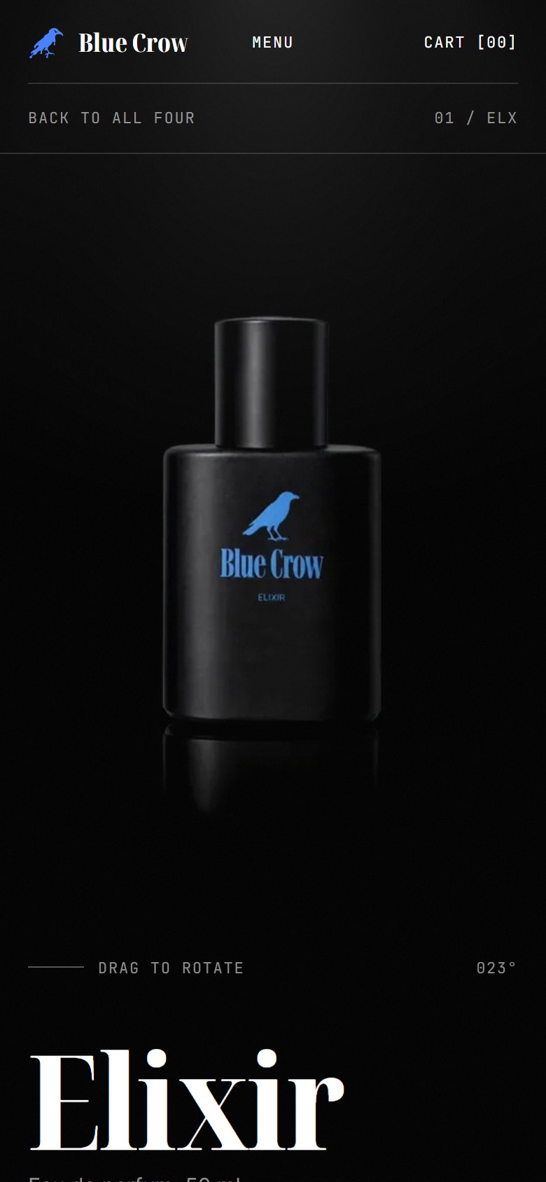 Mobile product page